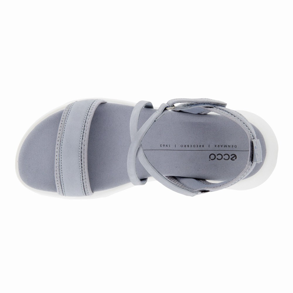 Womens Sandals - ECCO Chunky - Grey - 9834WCQMA
